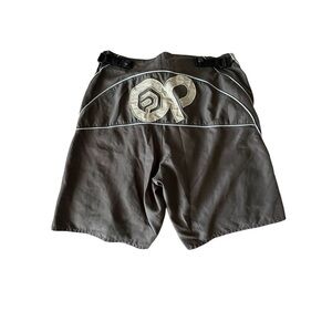 OP Men's Brown and Tan Swim Board Shorts